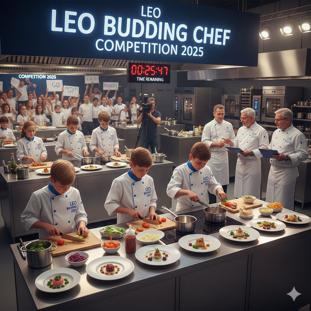 Leo Budding Chef Competition 2025: Where Young Chefs Rise!