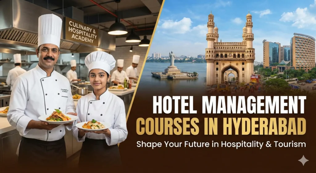 Hotel Management Courses in Hyderabad: Complete Guide to Hospitality, Culinary & Tourism Careers